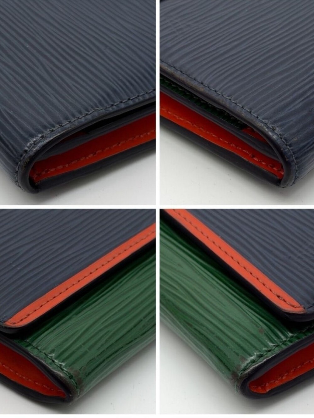 Louis Vuityon Flore Tricolor Epi Leather Long Wallet. - Picture 4 of 6